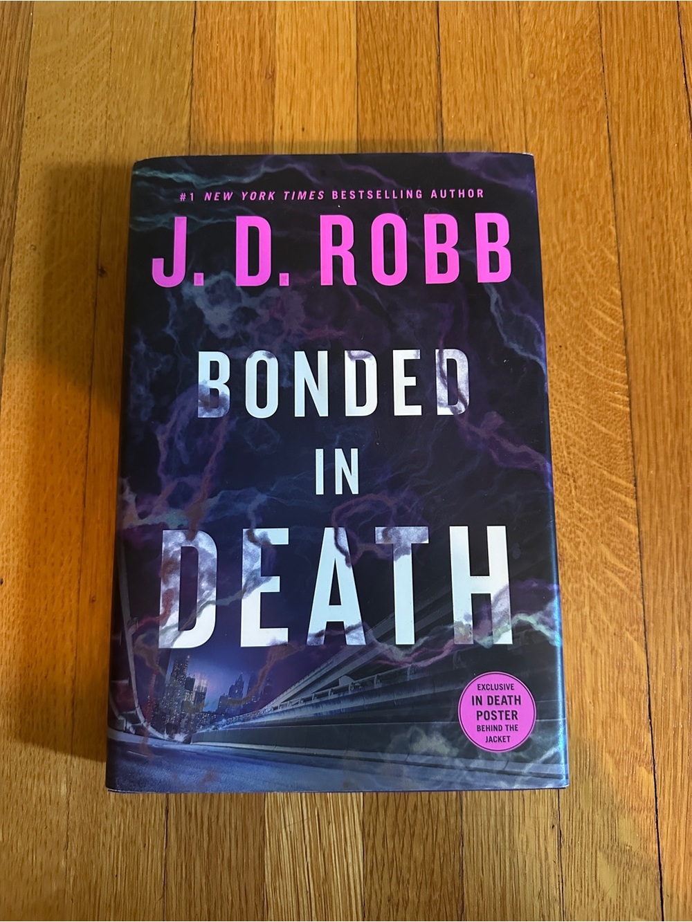 J.D. Robb Bonded in Death Hardcover book ( 2025 1st Ed) Nora Roberts
